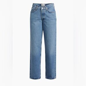 Agolde V-Waist Baggy Straight Jeans